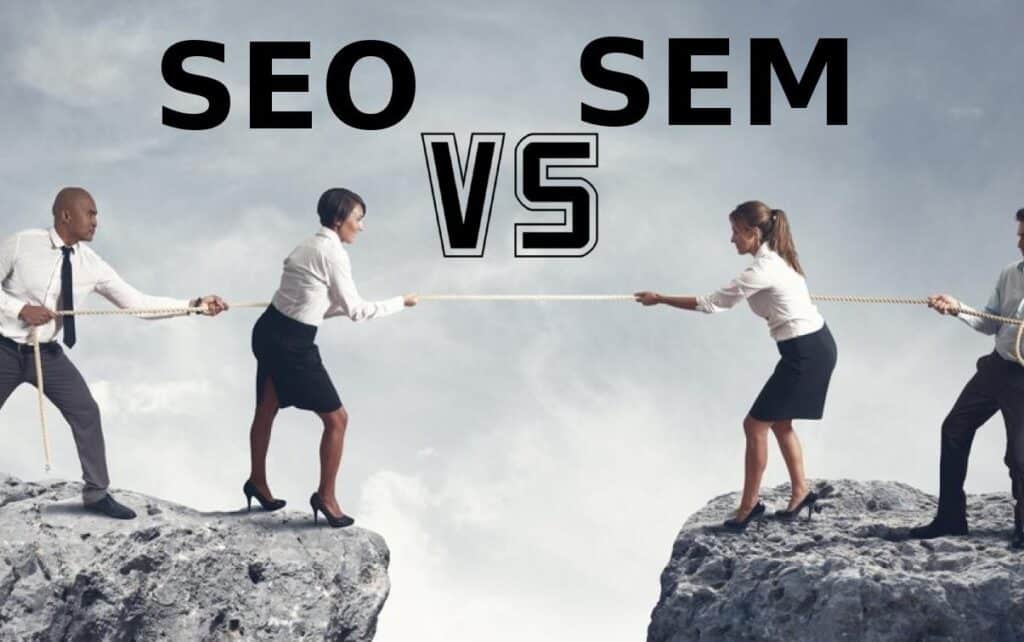 Diferencias entre el SEO y el SEM